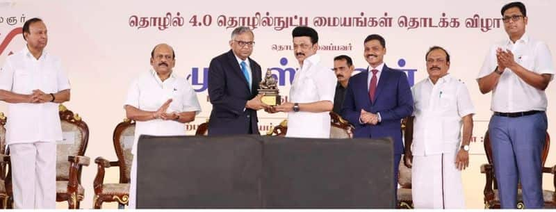 Chief Minister Stalin has said that because Tamil Nadu is a peace park companies are starting business in Tamil Nadu