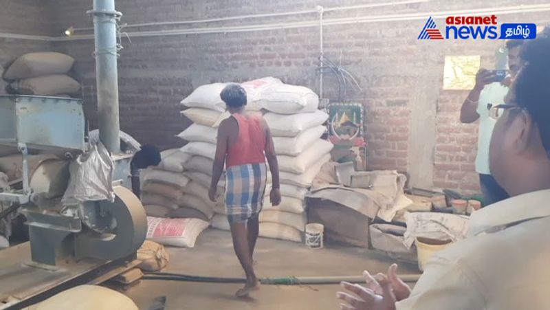 Complaint against private mill for grinding ration rice near theni