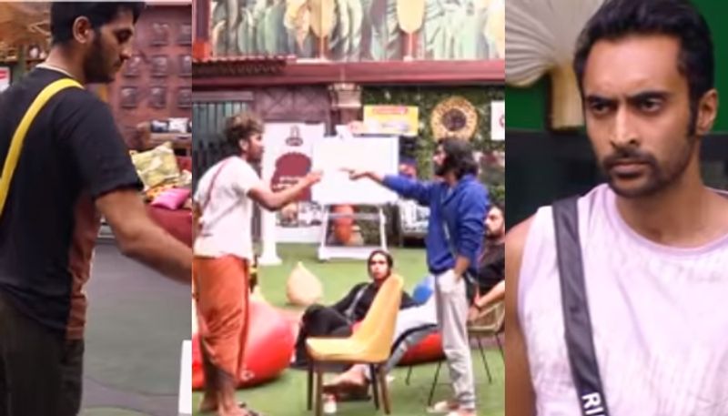 rinosh george against vishnu in bigg boss malayalam season 5 nrn