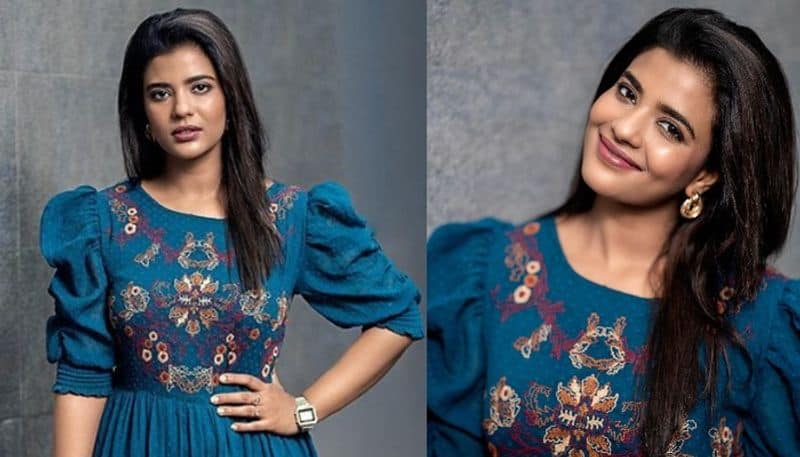 Actress Aishwarya Rajesh beautiful Looks in trendy Gown NSK