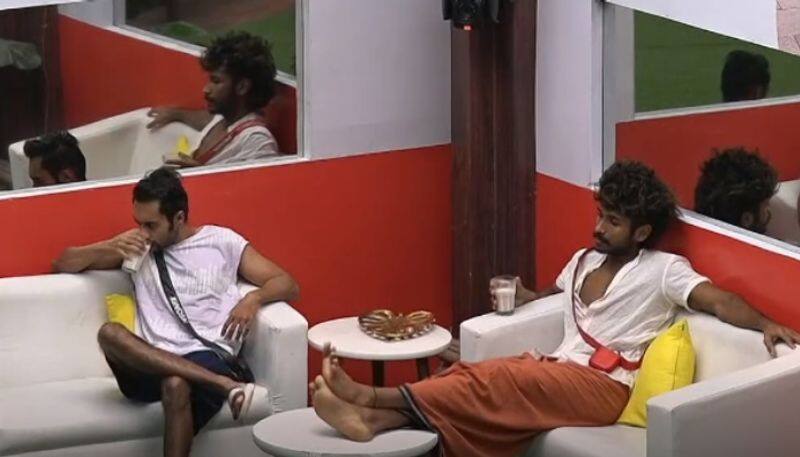 midhun talk with rinosh in bigg boss malayalam season 5 nrn