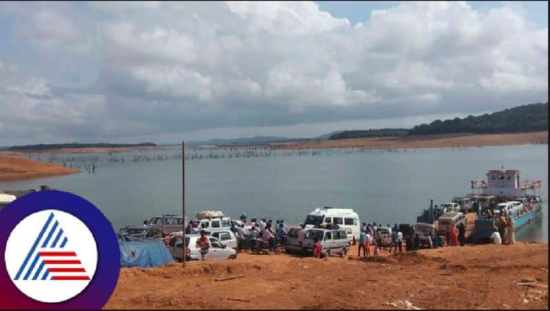 Sharavati backwater fall Vehicular traffic ban at the launch is apprehensive shivamogga rav