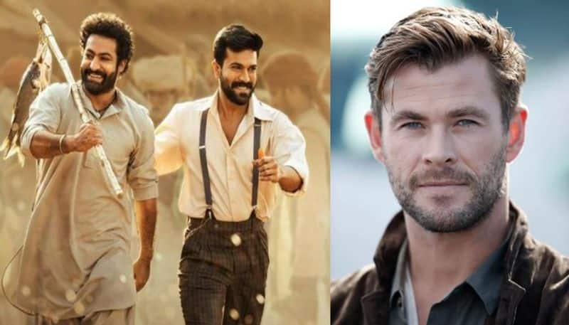 Chris Hemsworth Review on RRR Movie and interesting comments about Ram Charan, NTR NSK