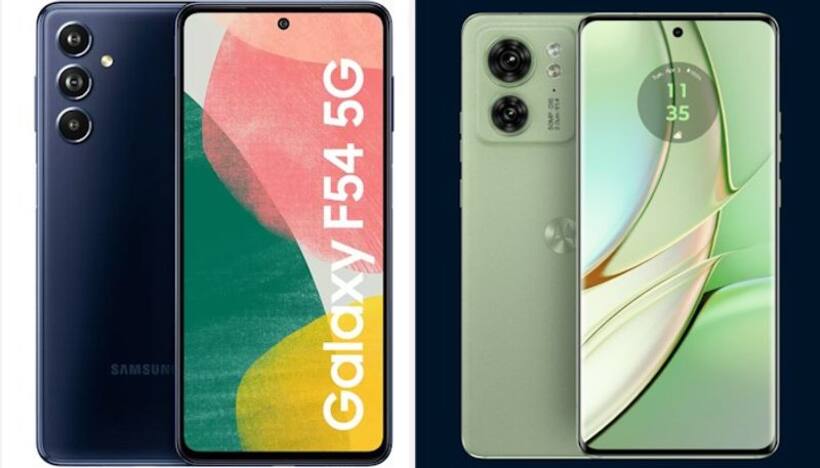 Samsung Galaxy F54 5G vs Motorola Edge 40: Comparing camera, battery, design & more