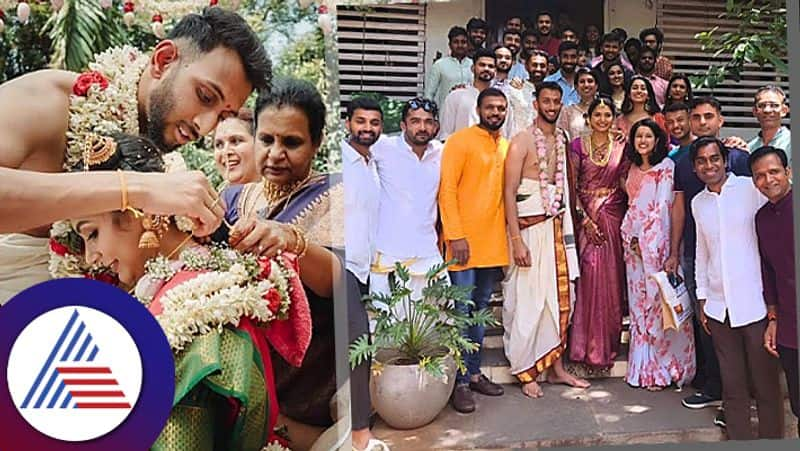 Prasidh Krishna Marriage  From Bumrah to Iyer  cricketers were seen rocking the famous Krishna  wedding rao