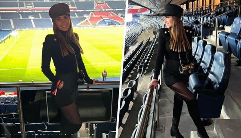 Football Antonela Roccuzzo SEXY Pictures: Revisiting 5 times Lionel Messi's wife looked drop dead gorgeous in Paris osf