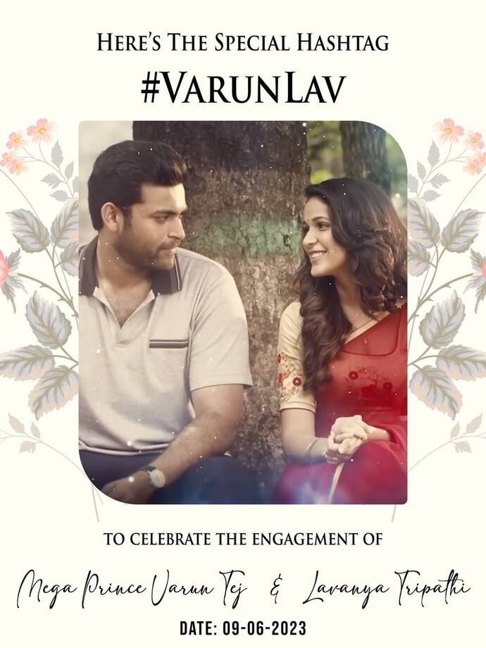 Lavanya Tripathi - Varun Tej Engagement