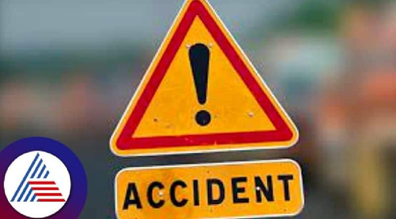 Terrible road accident Petrol station staff died on the spot in napoklu at kodagu rav