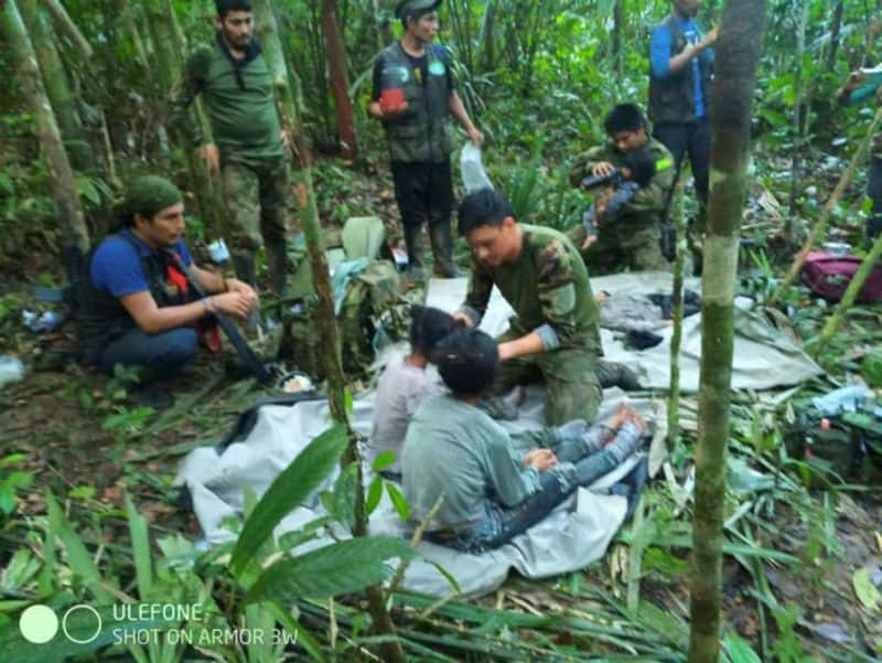 Colombian Miracle: 4 children rescued from Amazon rainforest 40 days after plane crash (WATCH)