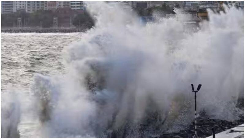 Biporjoy Cyclone Hit to Arabian Sea in India grg