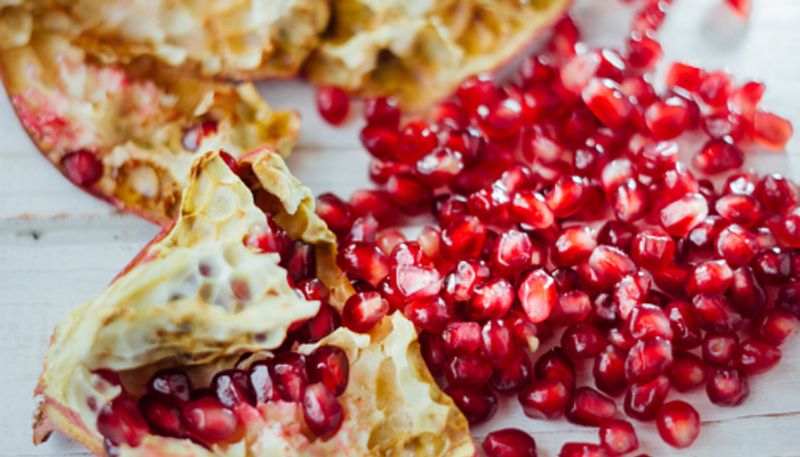 pomegranate peels benefits for health and heart 