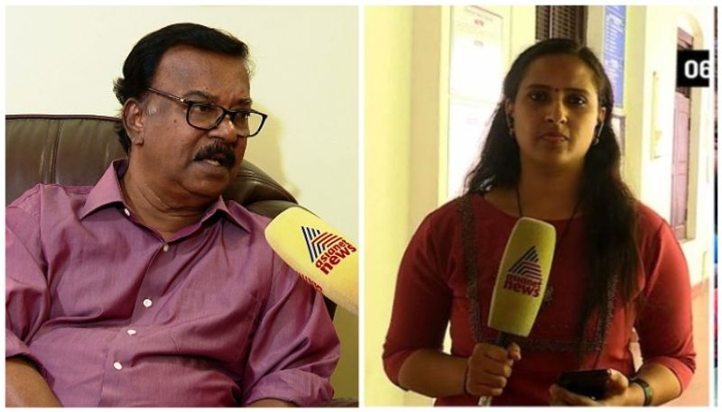 Case against Asianet News Reporter: Division within Left, CPI leader C Divakaran backs Akhila Nandakumar anr