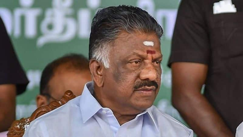 O Panneerselvam suddenly fell ill.. Doctor advice tvk