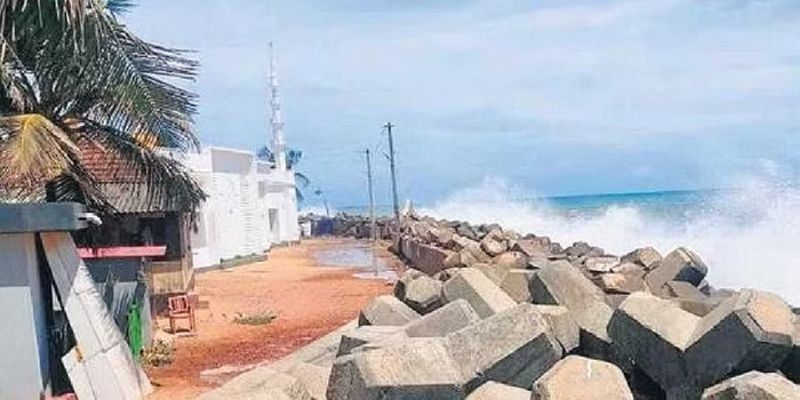 sea erosion in coastal karnataka udupi dakshina kannada and uttara kannada gvd