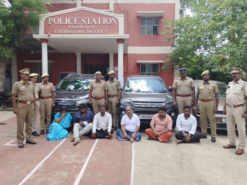 6 persons arrested for 1.27 crore money laundering case in coimbatore