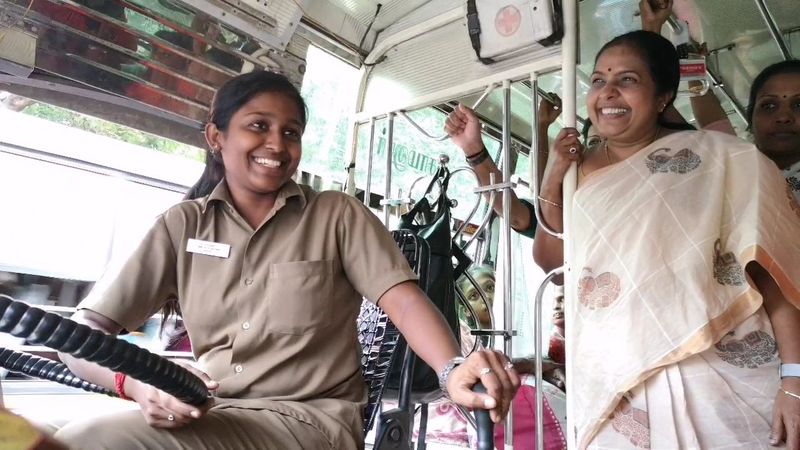 Proud to ride a bus with a woman driver - Vanathi Srinivasan Interview