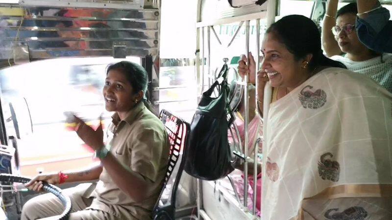 districts first woman bus driver dismissed by bus owner in coimbatore