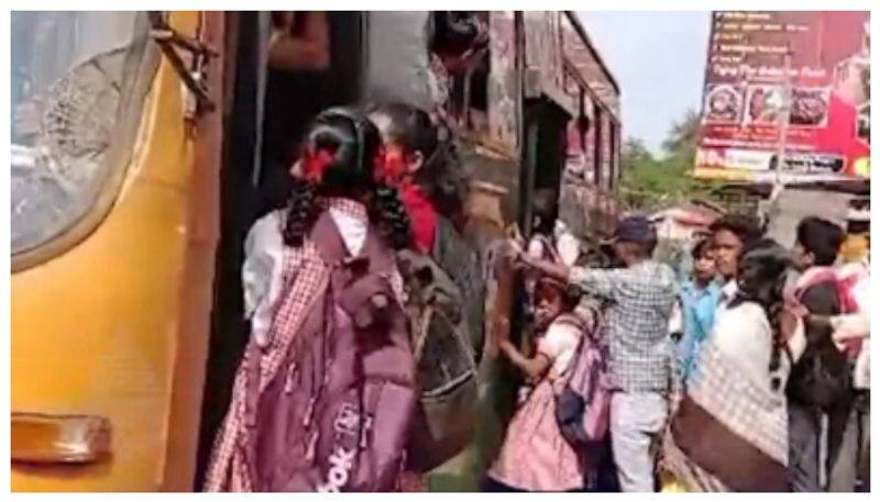 KSRTC Bus fuul of women in dharwad nbn