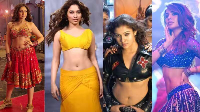 Nayanthara to samantha here the list of actress Dancing for Item Song in movies