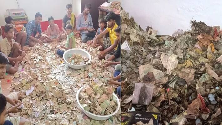 baba karu dham temples donation box opened 