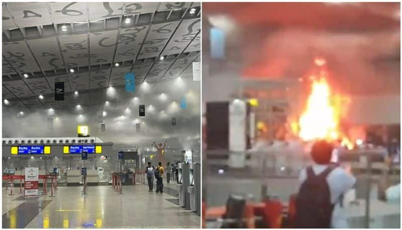 Fire breaks out inside Kolkata's Netaji Subhas Chandra Bose International Airport