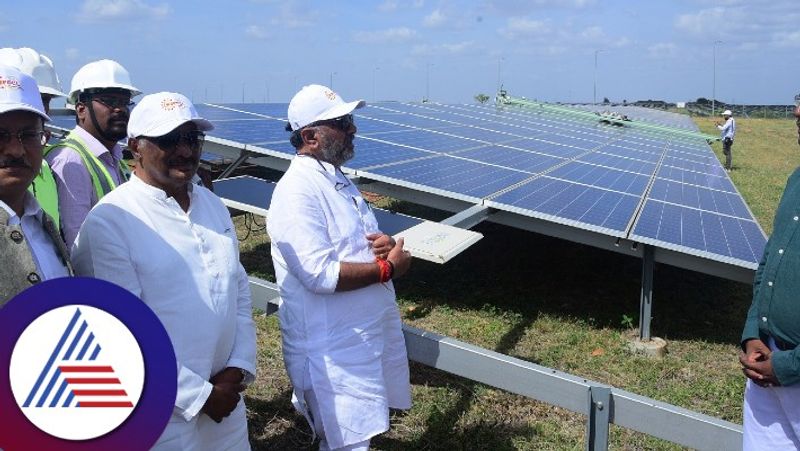 Expansion of Solar Park on 10000 Acres at tumkur says DK rav