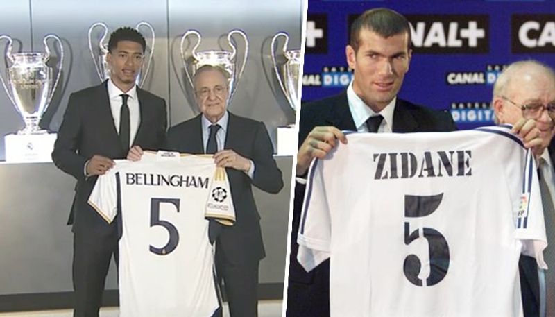 football Want to expand Zidane's legacy, says Jude Bellingham after taking iconic No. 5 jersey at Real Madrid watch snt