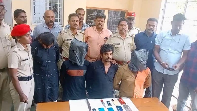 5 persons arrested by puducherry police for try to kill mother in law in puducherry