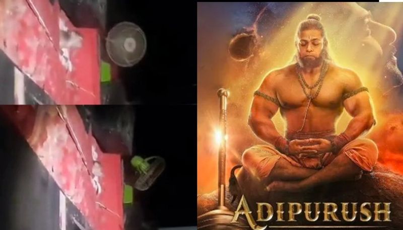 Adipurush Fans and audience feel presence of Lord Hanuman in the theatre (WATCH) MSW