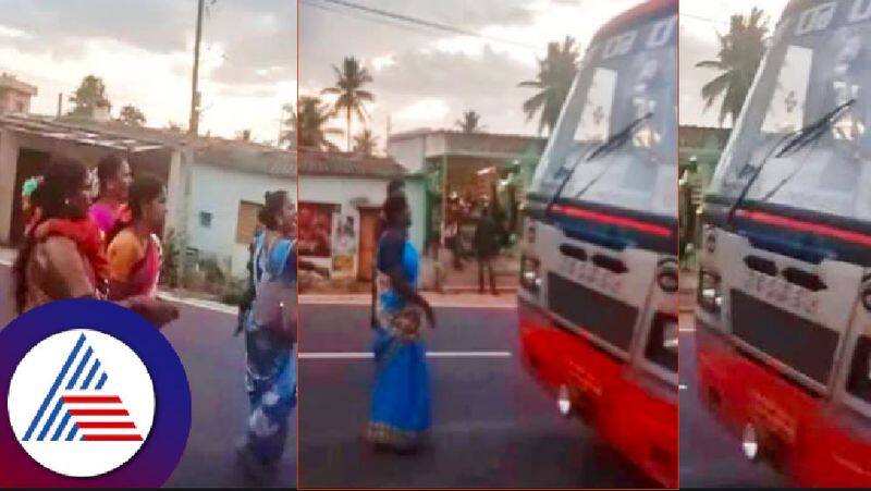 KSRTC driver misbehaved with female passenger in koratagere at tumakuru rav