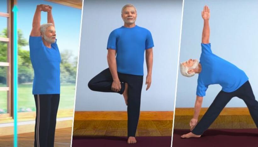 Yoga Day 2023: PM Modi shares clips of various asanas, urges everyone to make it part of daily life