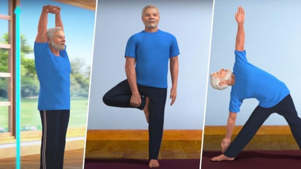 Yoga Day 2023: PM Modi shares clips of various asanas, urges everyone to make it part of daily life
