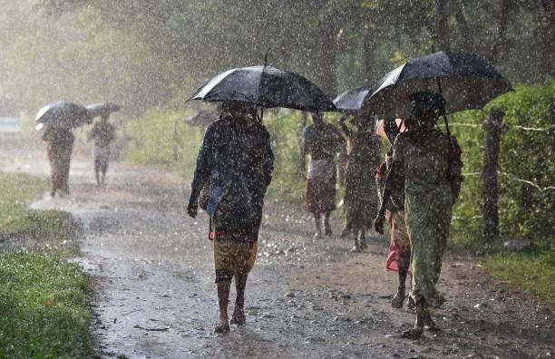 Coastal rains in Uttara Kannada district Hill collapse on National Highway gvd