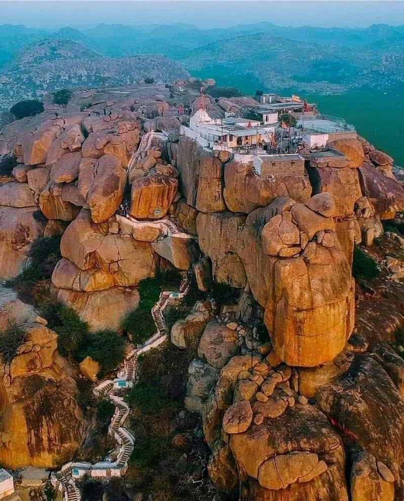 ropeway for Lord Hanuman birthplace Anjaneri Hills 