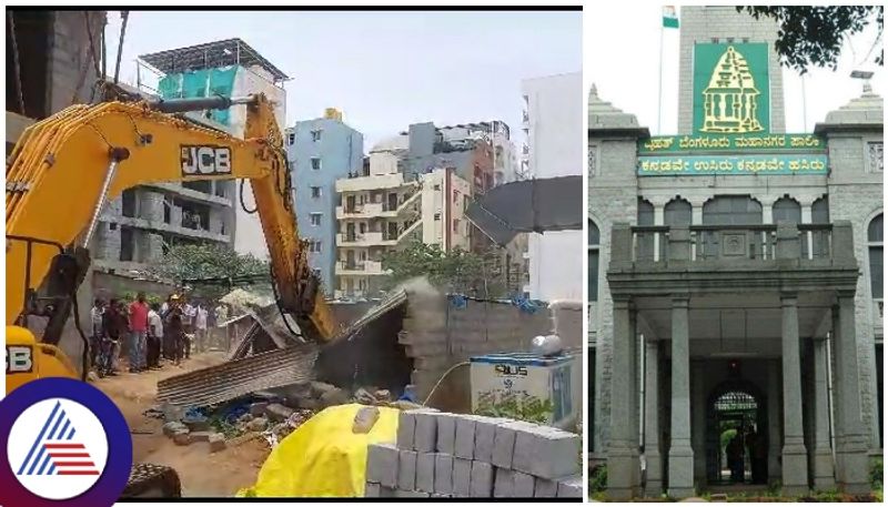 BBMP has stopped Bengaluru Rajakaluve encroachment clearance operation sat