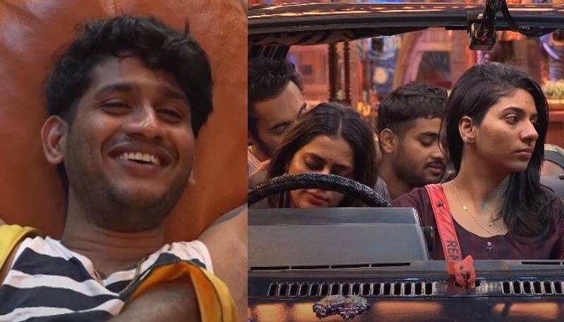 akhil marar about ticket to finale car task to junaiz vp in bigg boss malayalam season 5 nsn