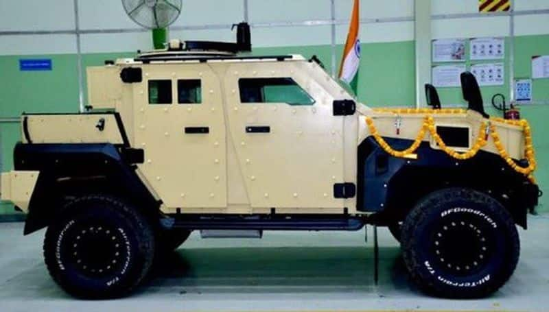 The Mahindra Armado ALSV joined the Indian Army prn