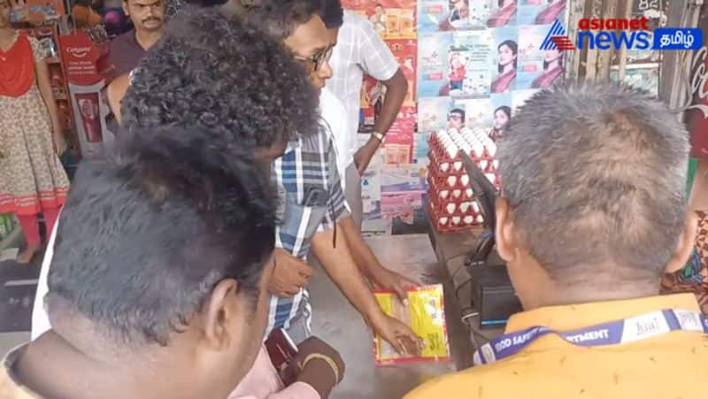 A hoard of lentils? - Food safety officials inspection near dindigul city area's