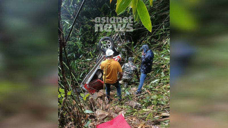 car accident in ponmudi hills thiruvananthapuram apn 