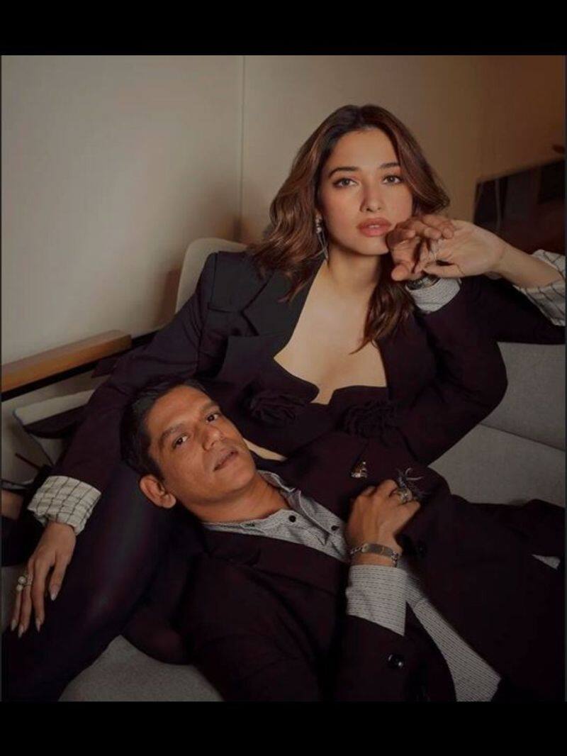 Tamannah Bhatia and Vijay Varma romantic photo viral sgk