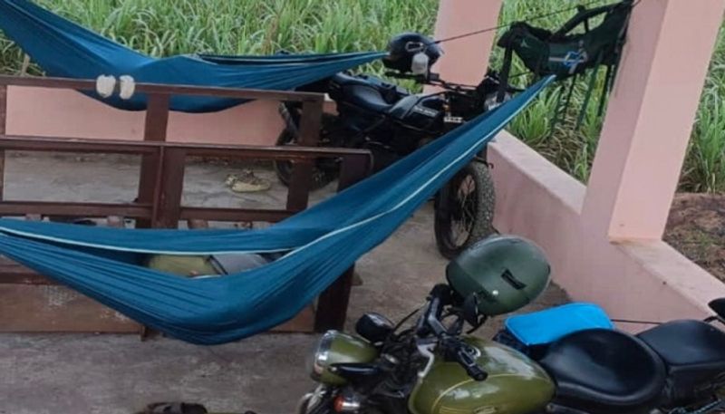 Foreigners Slept Beside the Cemetery at Khanapur in Belagavi grg 