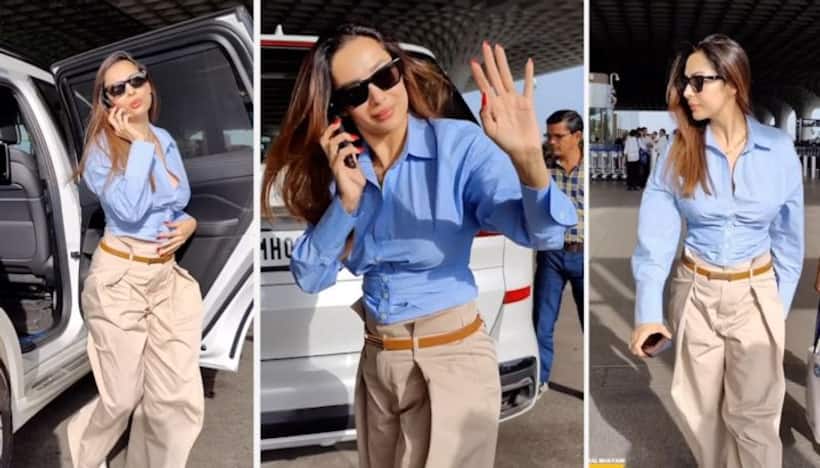 Did Malaika Arora wear Arjun Kapoor's oversized pants? Netizens troll her brutally