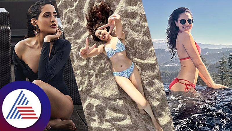 Tollywood Actress Pragya Jaiswal  Sexy Bikini Looks  See Photos rao