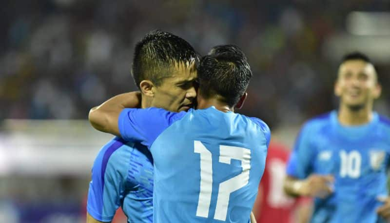 India beat Lebanon by 2 0 Lallianzuala Chhangte Sunil Chhetri goals gave India Intercontinental Cup 2023 title jje