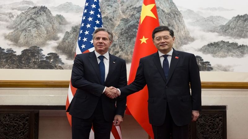 US Secretary of State Meets China Foreign Minister Constructive talk says america