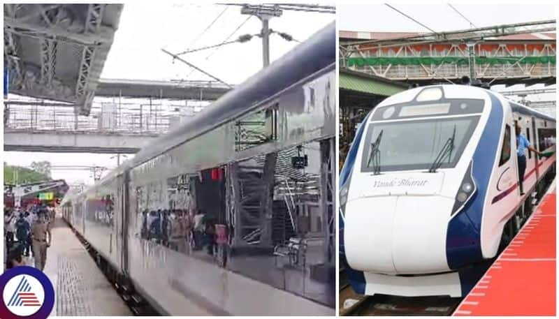 Bengaluru Dharwad Vande Bharat Train Arrives at dharwad station ahead of schedule sat