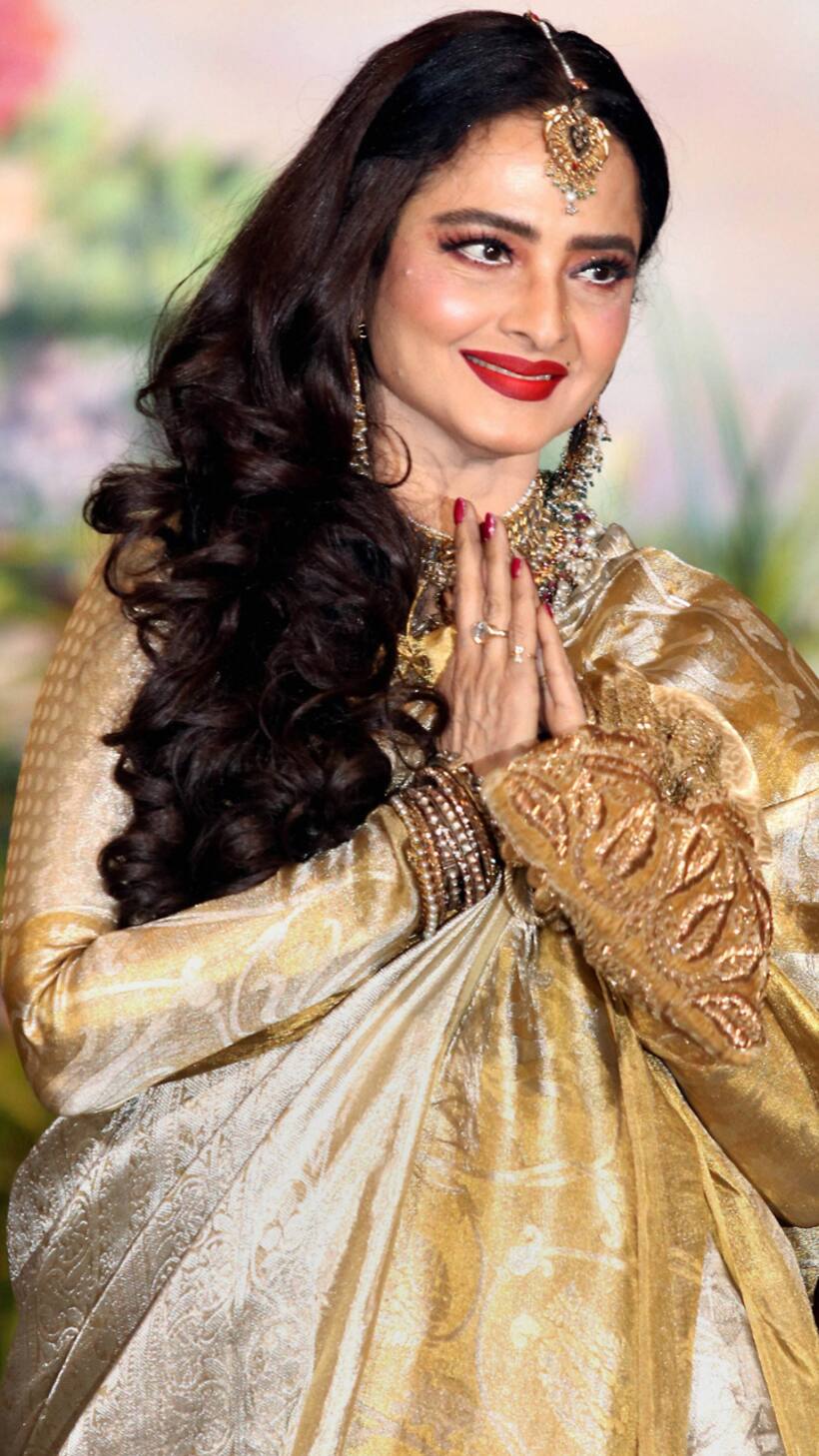 Rekha takes internet by storm after blockbuster Vogue Arabia shoot with Manish Malhotra