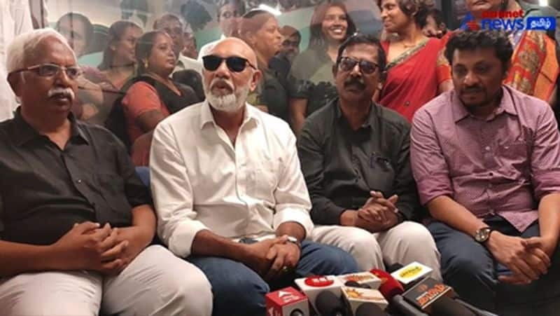 on tn political issues, I suggest the Chief Minister's proposal' - actor Sathyaraj!