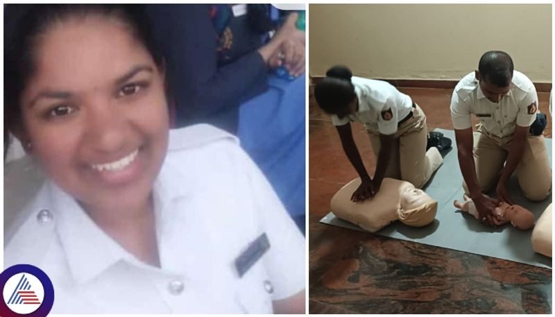 Bengaluru Female traffic police officer dies of heart attack sat