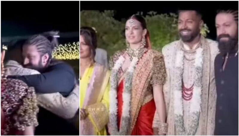 kgf star yash dance in hardik pandya and natasa marriage and video viral sgk